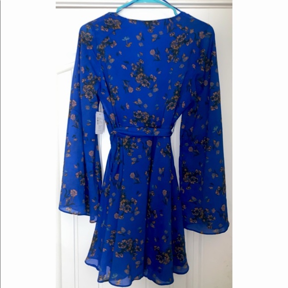 Free People Dresses & Skirts - free people blue printed dress